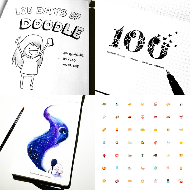 Сто дней моушн-дизайна: как создать 50 анимаций за 100 дней